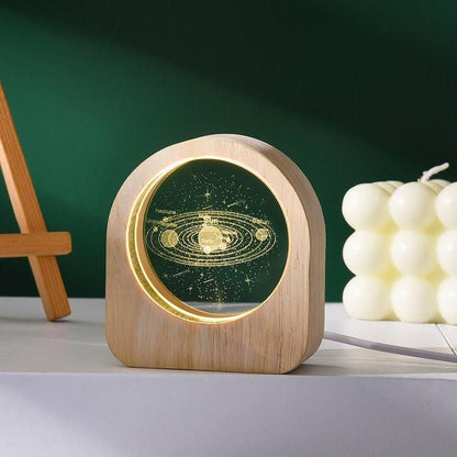Solar Based Desktop Decor